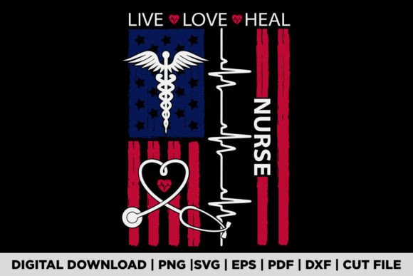 American Flag Nurse Day Gifts, Week Gift