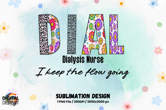 Dialysis Nurse Quote Sublimation