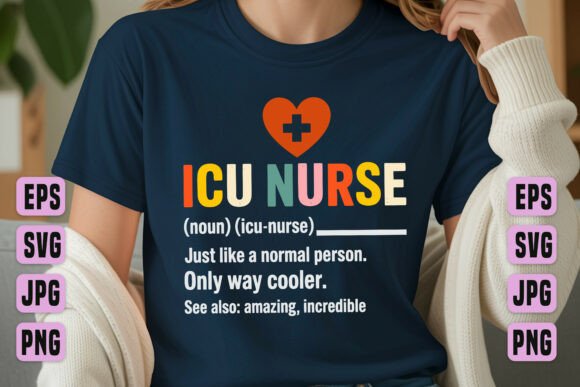 Funny ICU Nurse Quote Design