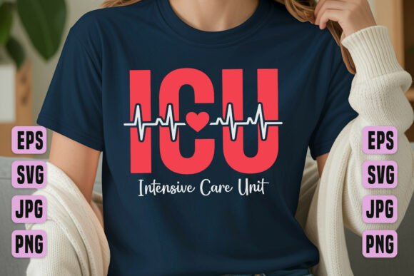 ICU Nurse Stethoscope Artwork