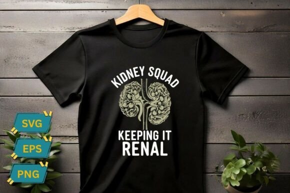 Kidney Squad Keeping It Renal Funny SVG