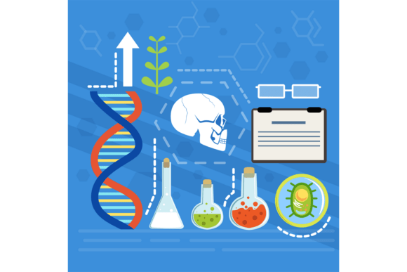 Medical Research Concept. Pharmaceutical