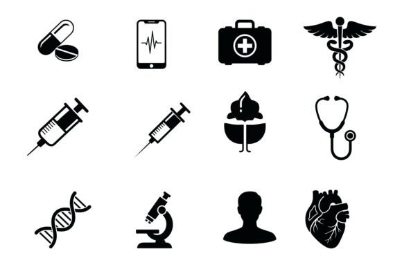 Medical Vector Icon Set for Healthcare