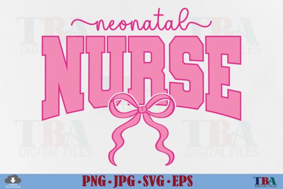 Neonatal Nurse Coquette Nurse Bow NICU