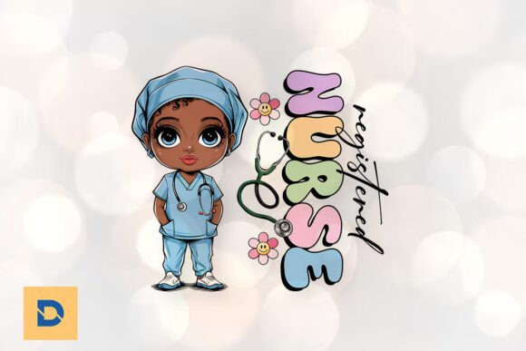Nurse Registered Nurse Sublimation PNG