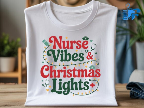 Nurse Vibes Christmas Lights