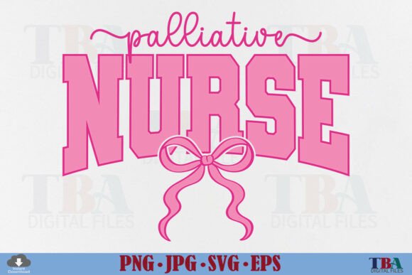 Palliative Nurse Coquette Nurse Pink Bow