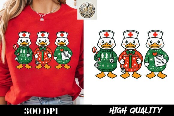 Registered Silly Goose Nurse Christmas