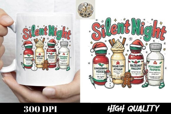 Silent Night Christmas Nurse ICU Life
