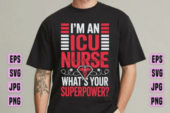 Superpower ICU Nurse Shirt